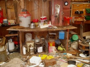 Improperly Stored Farm Chemicals